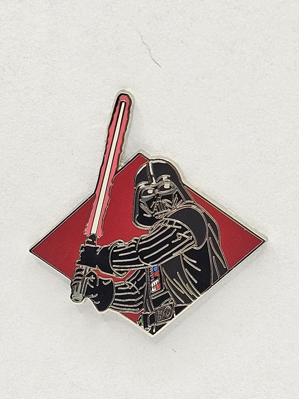 Star Wars Darth Vader Red Lightsaber Enamel Pin